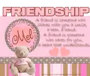 Mel - Friendship - Bear