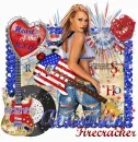 American firecracker/4th of july/Melanie