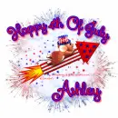 Happy 4th Of July - Ashley ~ July 2014 Offer
