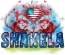 Shakela-American heart