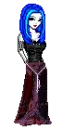 Bluehair goth