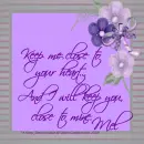 Mel - Flowers - Close To Your Heart
