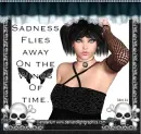 Sadness flies...