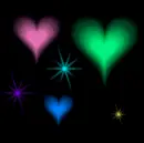 Color Hearts
