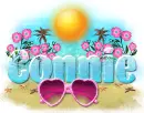 Connie-Pink summer glasses