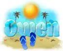 Owen-Blue sandals
