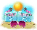 Elia-Pink summer glasses