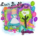 Jessica - Don't be mad enjoy a cup of tea Alice in Wonderland