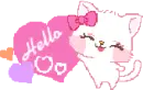Cat saying Hello