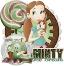 Minty Ice cream/girl