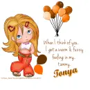 Tonya - Warm & Fuzzy - Balloons