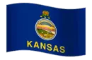 Kansas Flag Animated