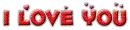 I love you