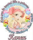 Happy Birthday ~ Karen - fg