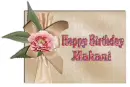 Happy Birthday Makani- Makani