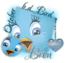 Bren Birthday October Bird 
