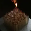 Burning Match Sticks