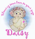 Blowing love to your page Daisy