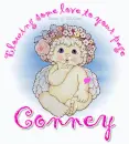 Blowing love to your page Connie