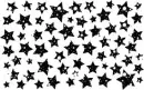 black and white stars background
