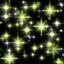 Background - Yellow Glitter - Stars