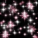 Background - Pink Glitter - Stars