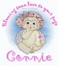 Blowing love to your page Connie