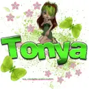 Tonya - Butterflies - Flowers