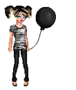 Black balloon