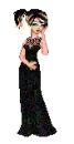 Long black dress