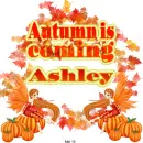 Ashley -Autumn is coming