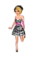 Zebra dress