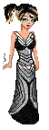 Black & white dress