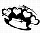 brass hearts knuckles