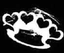 brass knuckles black