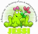 Thinking of u & wishing u good health.Jessy
