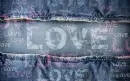 BLUE DENIM  LOVE BACKGROUND