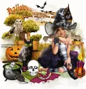 Halloween/girl/bat
