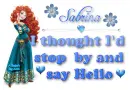 Say Hello ~ Sabrina (mary29)