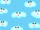 cute cloud background