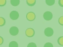 green big  polka dots  background 