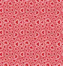 red heart background 