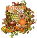 Harvest Bear Autumn Fall apples for sale