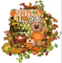 Carolina - Happy Harvest Bear Autumn Fall