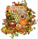 Cathi - Happy Harvest Bear Autumn Fall