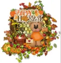 Gigi - Happy Harvest Bear Autumn Fall