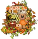 Rennie - Happy Harvest Bear Autumn Fall