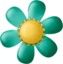 Blue Daisy