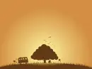 brown background