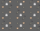 cute scary love background 